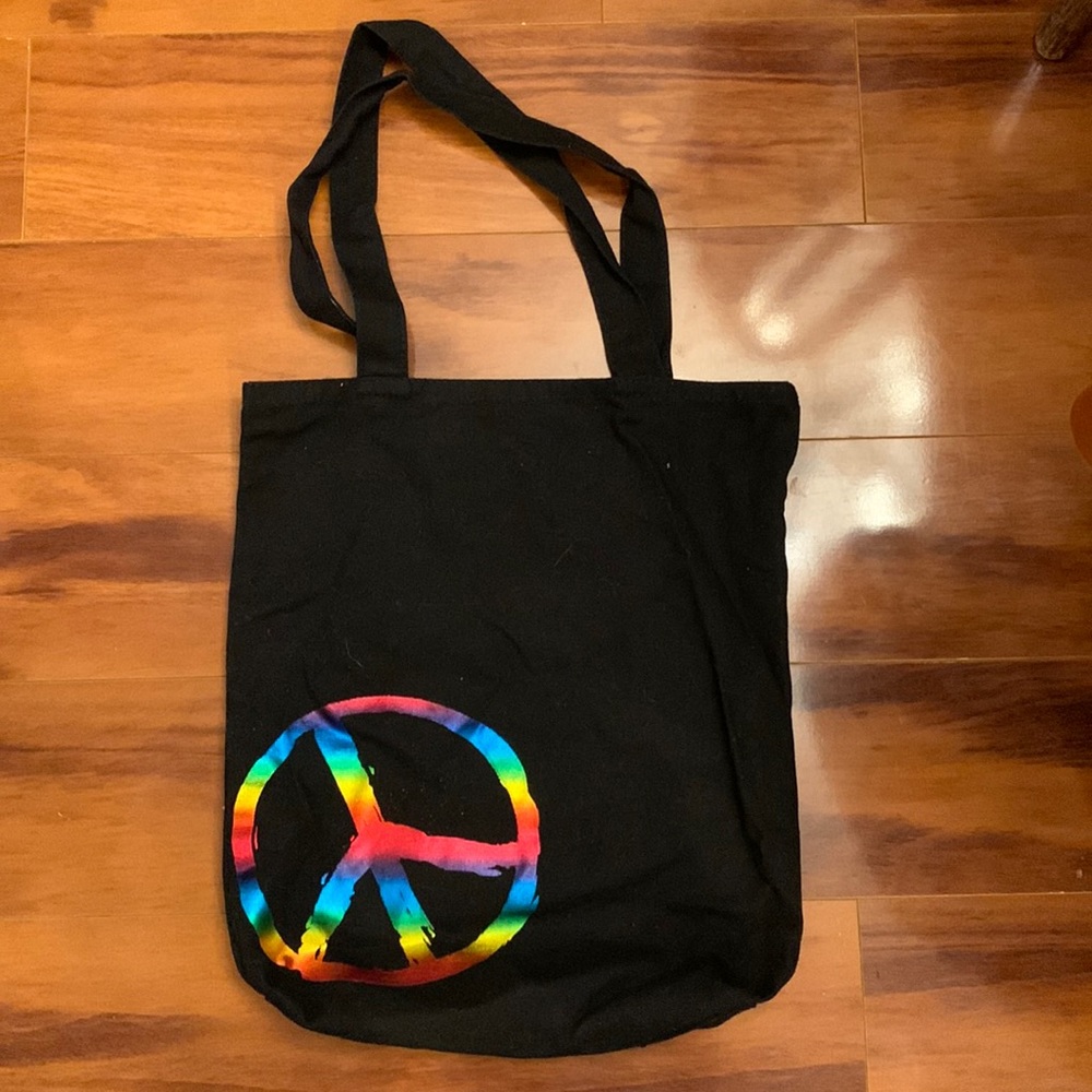 Black over the shoulder bag